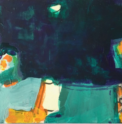 Juni Van Dyke Jane Deering Gallery Formally Taught ..... And Not Acrylic and ink on wood panel