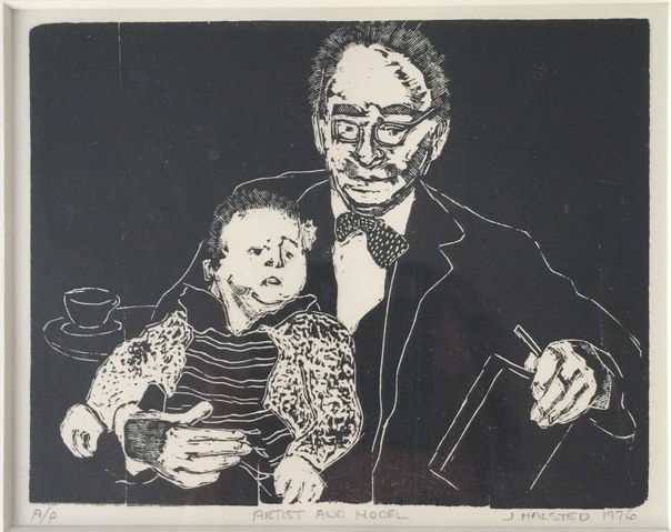 Joy Halsted Jane Deering Gallery Formally Taught ..... And Not Wood engraving
