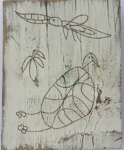Dawn Southworth Jane Deering Gallery Formally Taught ..... And Not Pyrography on found wood