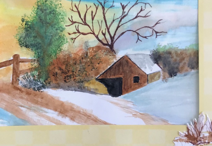 Carolyn Budrow Jane Deering Gallery Formally Taught ..... And Not Watercolor on paper