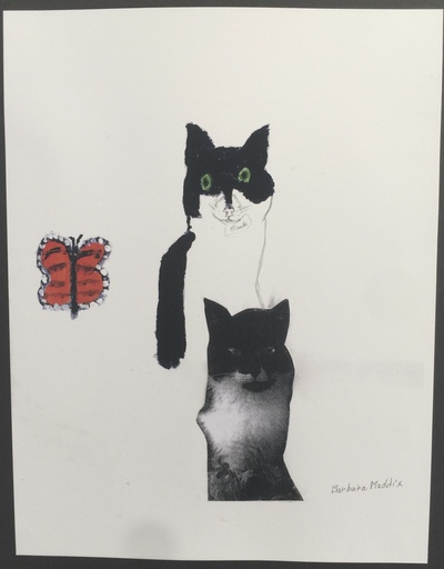 Barbara Maddiix Jane Deering Gallery Formally Taught ..... And Not Watercolor and collage