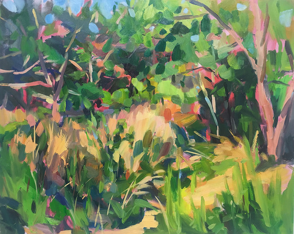 In the Meadow Jane Deering Gallery Vanessa Michalak | Green Space Oil on canvas