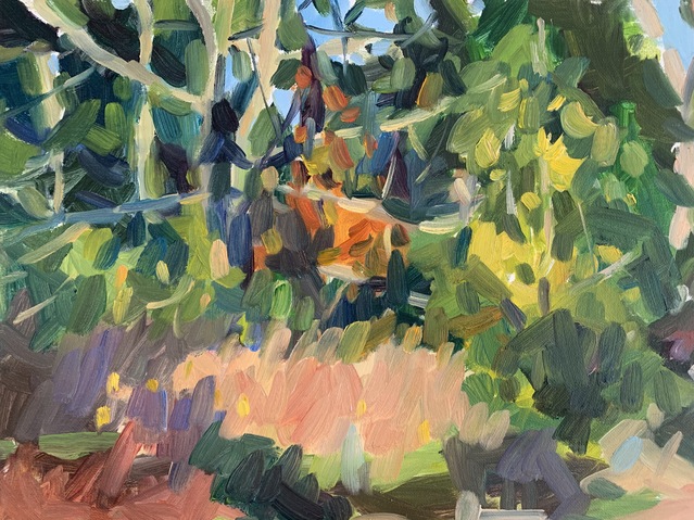 Woods at Twilight Jane Deering Gallery Vanessa Michalak | Green Space Oil on canvas