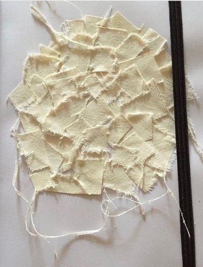 #1 from the Daily Drawing series Jane Deering Gallery Gail Barker | Art as Process Linen tape