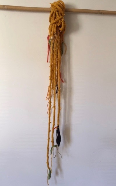 Untitled Jane Deering Gallery Gail Barker | Art as Process Knitted yarn, ceramic, twine, cotton