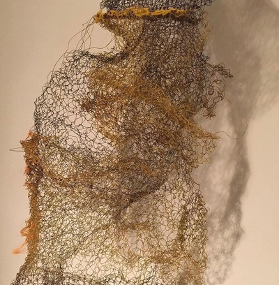 Untitled Jane Deering Gallery Gail Barker | Art as Process Found wire, yarn, thread