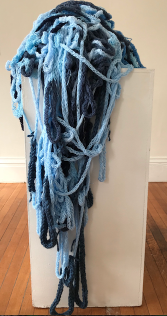 The World Unravelling Jane Deering Gallery Gail Barker | Art as Process Wool yarn
