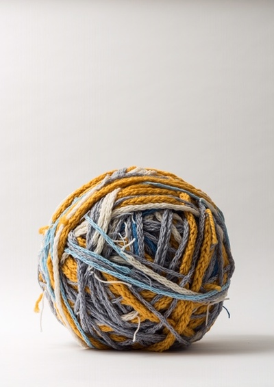The Shipping Foecast Jane Deering Gallery Gail Barker | Art as Process Wool yarn