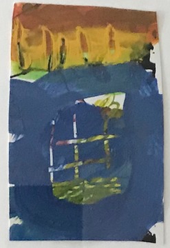 Untitled #10, Italy Jane Deering Gallery Juni Van Dyke | The Journey ... then and now Acrylic on unique print