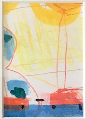 Untitled #8, Italy Jane Deering Gallery Juni Van Dyke | The Journey ... then and now Acrylic on unique print