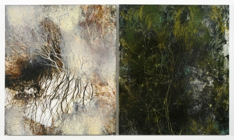 Beneath the Surface #2 -- Purdy Hicks Gallery, London UK Jane Deering Gallery Michael Porter Oil and acrylic on canvas