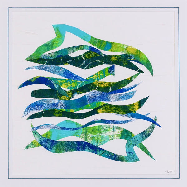 Singing Beach, Manchester-by-the-Sea, Massachusetts Jane Deering Gallery Awry | Just Breathe Mixed media on paper