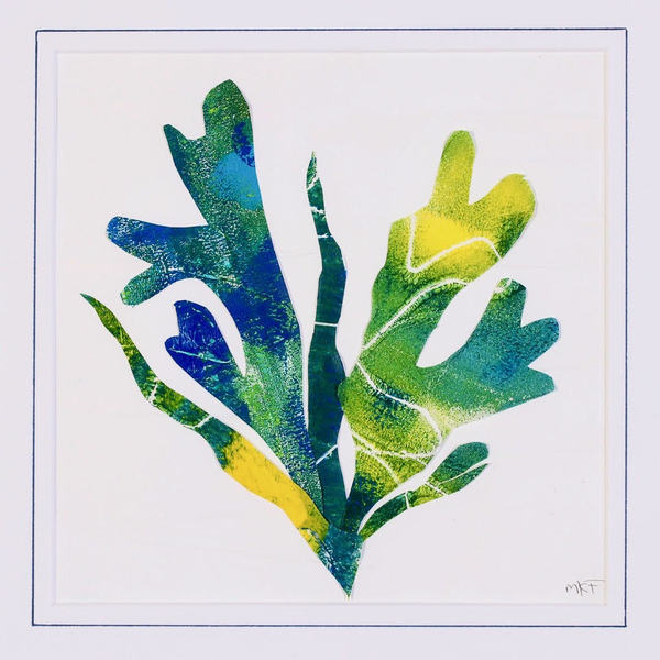 Folly Cove Sea Garden, No 2, Gloucester, Massachusetts Jane Deering Gallery Awry | Just Breathe Mixed media on paper
