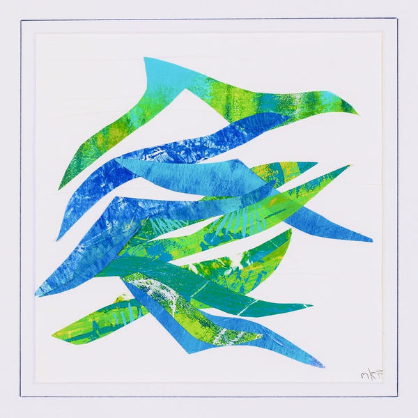 Soaring Above Wingaersheek, Gloucester, Massachusetts Jane Deering Gallery Awry | Just Breathe Mixed media on paper
