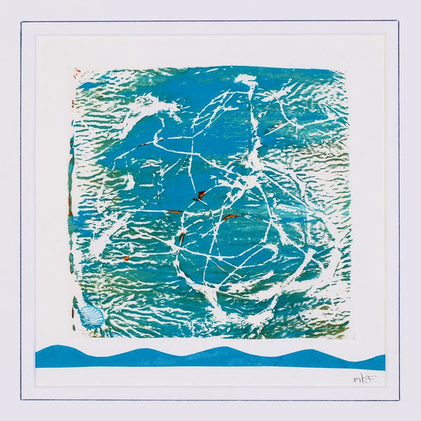 Tide’s Out, Cambridge Beach, Annisquam, Massachusetts Jane Deering Gallery Awry | Just Breathe Mixed media on paper