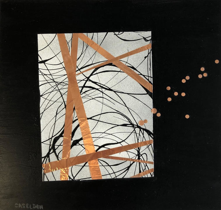 Awry #4 Jane Deering Gallery Awry | Just Breathe Mixed media on paper