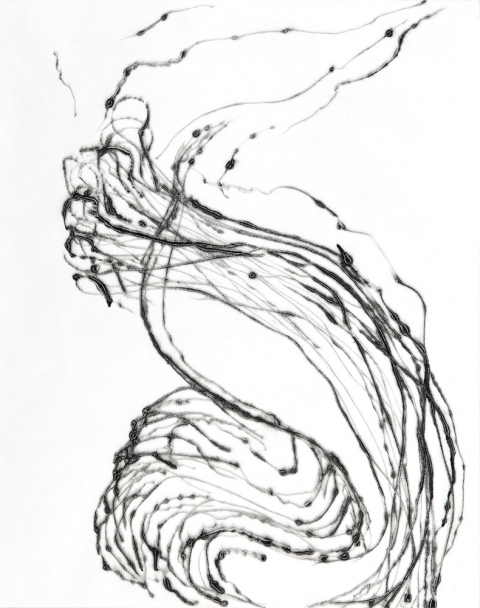 Coil - Third Jane Deering Gallery Marie Schoeff Drypoint