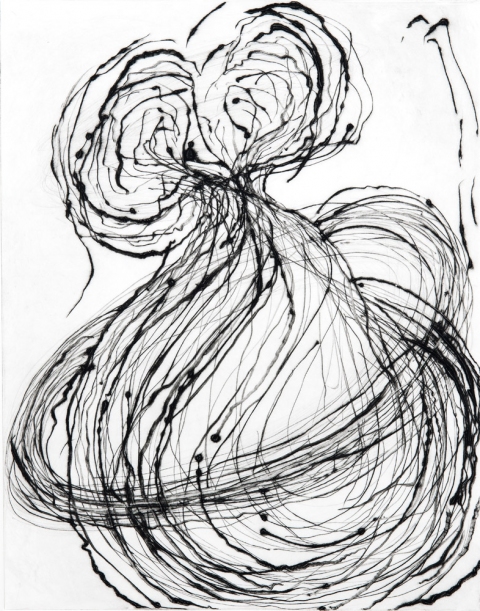 Coil - Second Jane Deering Gallery Marie Schoeff Drypoint