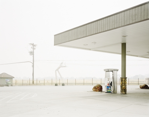 Gas Station Jane Deering Gallery Youngsuk Suh Archival pigment print