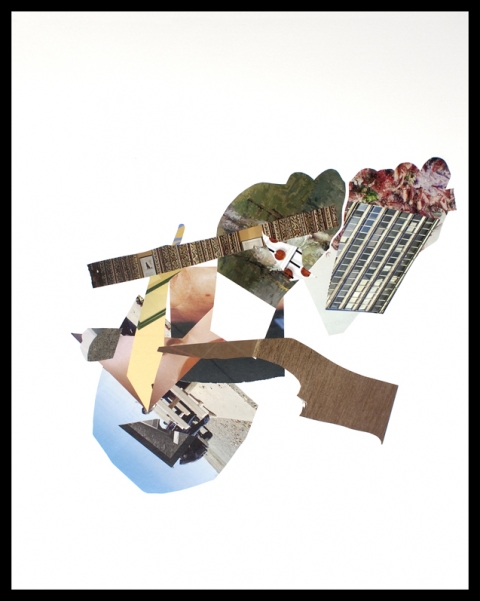 Island No.9 Jane Deering Gallery Exhibition: MFA candidates . UCSB & UCDavis Collage and adhesive on bristol