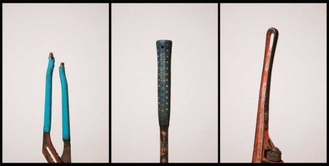 Pipe Wrench, Hammer, Channel Locks Jane Deering Gallery Exhibition: MFA candidates . UCSB & UCDavis Digital image