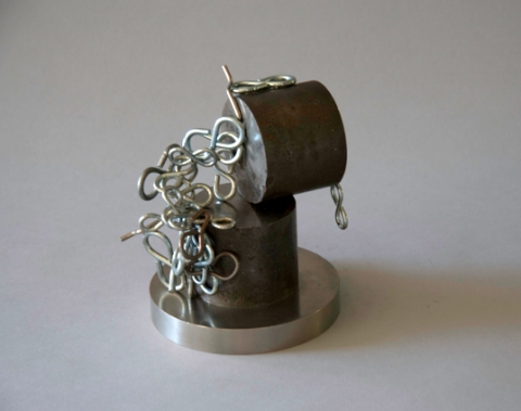 DUO Jane Deering Gallery Alice Hutchins Steel eight-pieces, Alnico magnets