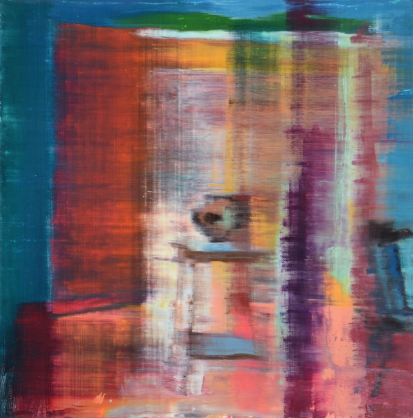 Small Interior #1 Jane Deering Gallery Chris Baker Oil on canvas