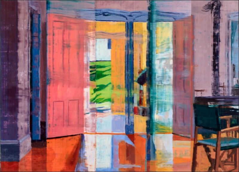 Open Doors Jane Deering Gallery Chris Baker Oil on canvas
