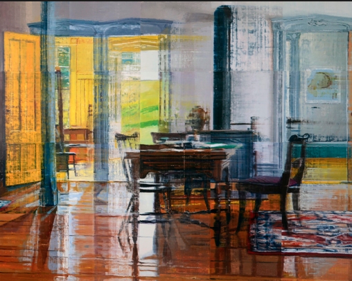Large Interior Jane Deering Gallery Selection of works Oil on canvas