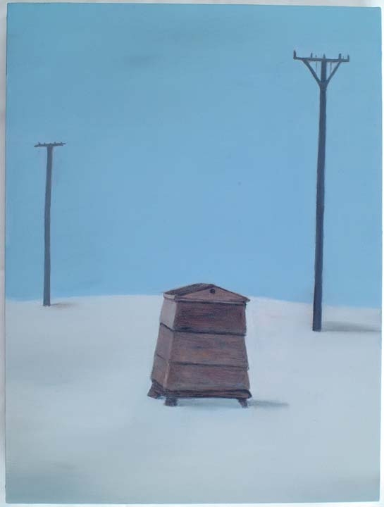Elsewhere #7 Jane Deering Gallery Selection of works Oil on panel