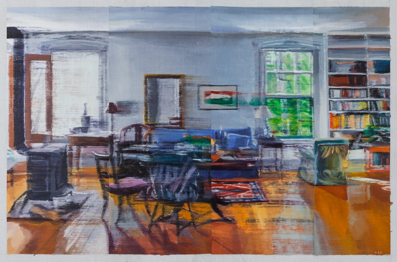 Interior Study #3 Jane Deering Gallery Chris Baker Oil on canvas