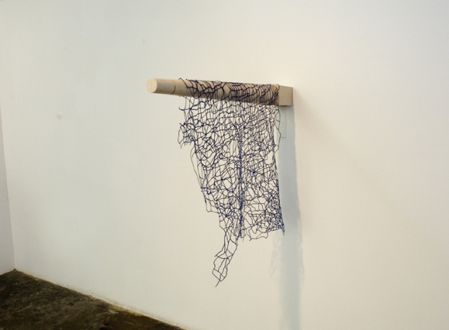 Day is Done Jane Deering Gallery Selection of works Thread, wooden table leg