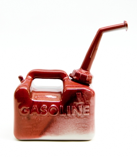 Chilton 1 Gallon Gas Can Jane Deering Gallery Exhibition: Ceramics . 'A Thousand Hours' Porcelain
