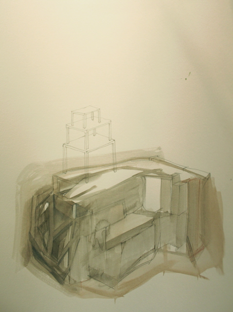 Stack Jane Deering Gallery Emily Speed Watercolor, pencil, crayon on paper