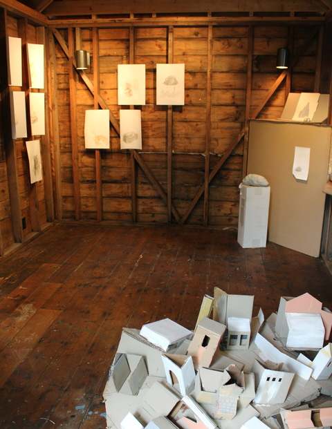 Installation photo : The Boulder Project Jane Deering Gallery Emily Speed