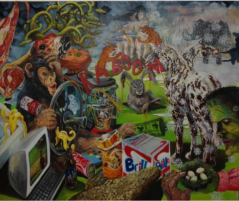 Mammoth Memory Jane Deering Gallery Heidi L. Johnson Oil on canvas