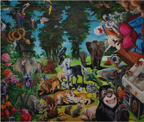 Mammoth Memory Jane Deering Gallery Heidi L. Johnson Oil on canvas