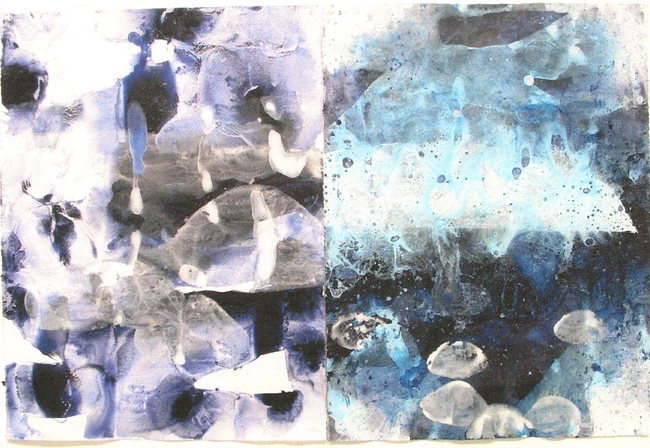No. 7 Jane Deering Gallery Selection of works Gouache and PVA on paper