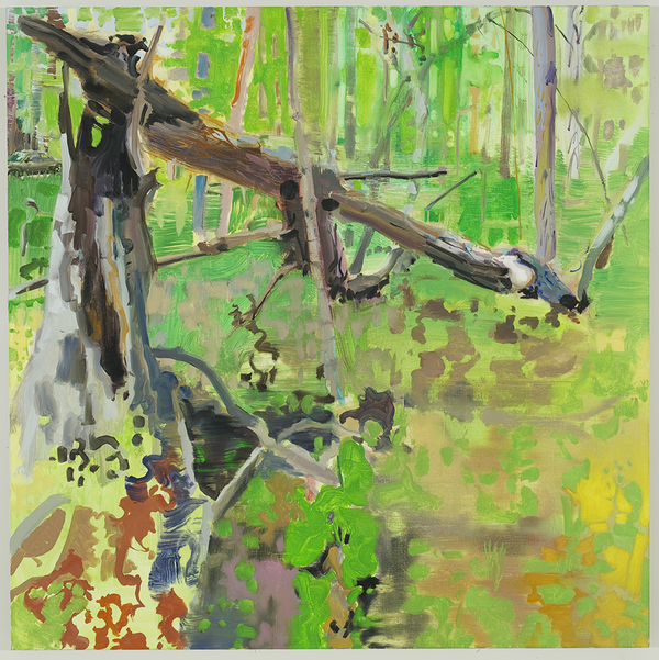 Knee Jane Deering Gallery Exhibition: The Land Has Many Parts . selected images Oil on linen
