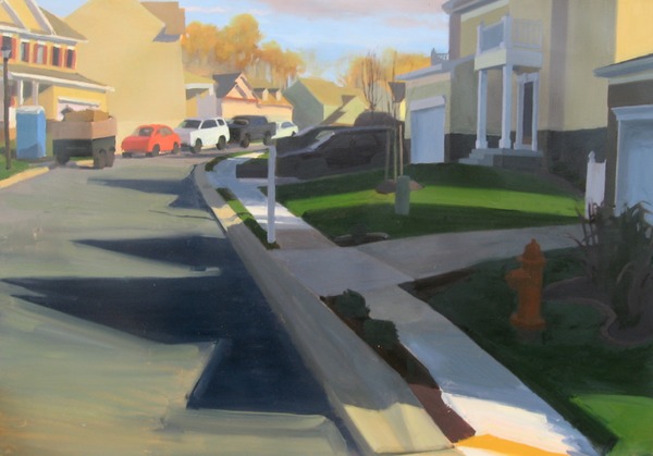Maple Cliff #3 Jane Deering Gallery Exhibition: The Land Has Many Parts . selected images Oil on paper