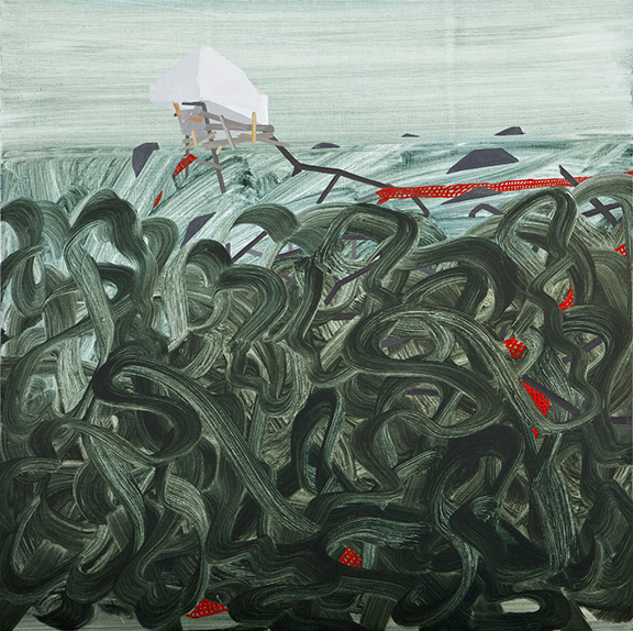 it's hard to trust these qualities Jane Deering Gallery Exhibition: The Land Has Many Parts . selected images Oil on panel
