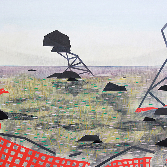 within a measure of unpredictability Jane Deering Gallery Exhibition: The Land Has Many Parts . selected images Oil on panel