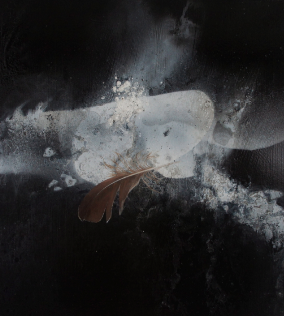 Death of Nature #3 Jane Deering Gallery Exhibition: The Land Has Many Parts . selected images Acrylic and gouache on paper