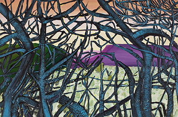 North East View Two Jane Deering Gallery Exhibition: The Land Has Many Parts . selected images Oil on board