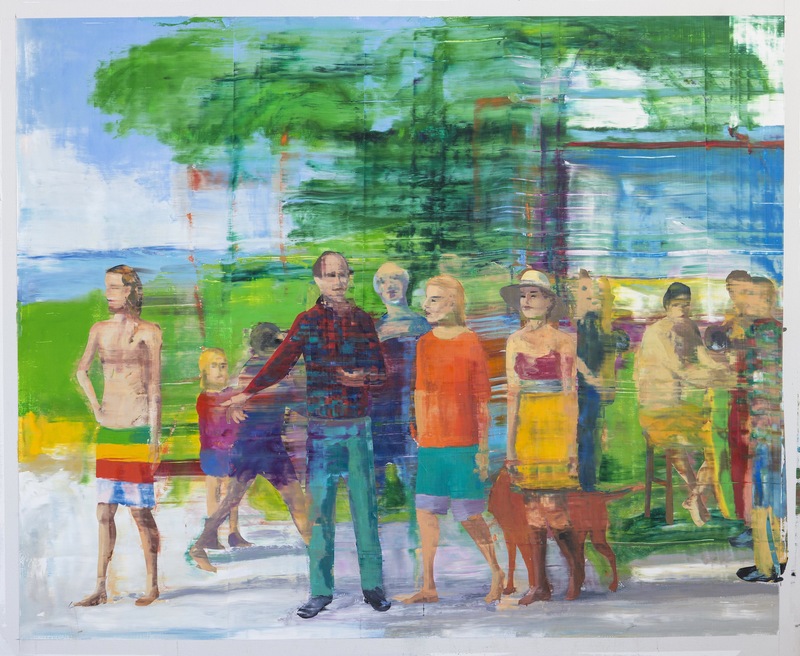 Reunion 1.1 Jane Deering Gallery Chris Baker Oil on canvas