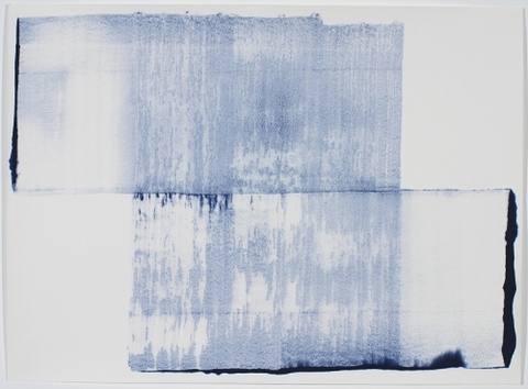 Blue Shift #5 Jane Deering Gallery Birgit Faustmann Pigment on paper