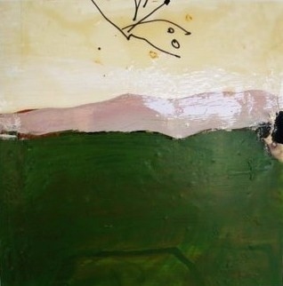Untitled 063 Jane Deering Gallery Juni Van Dyke Mixed media on panel