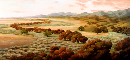 The Oaks Jane Deering Gallery Selected works by California artists Oil on canvas