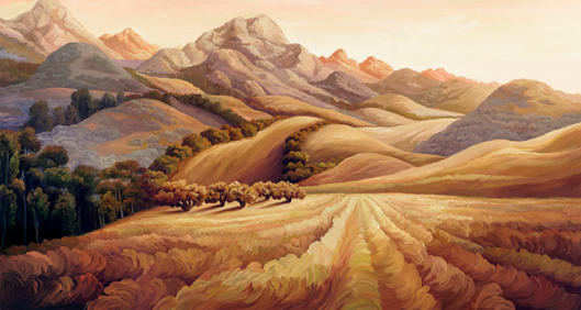 Force Field Jane Deering Gallery Selected works by California artists Oil on canvas