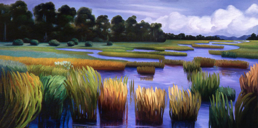 Meander Jane Deering Gallery Selected works by California artists Oil on canvas